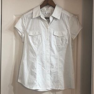Liz & Co Women’s Button Down Top Size Large